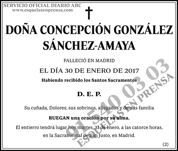 Concepción González Sánchez-Amaya